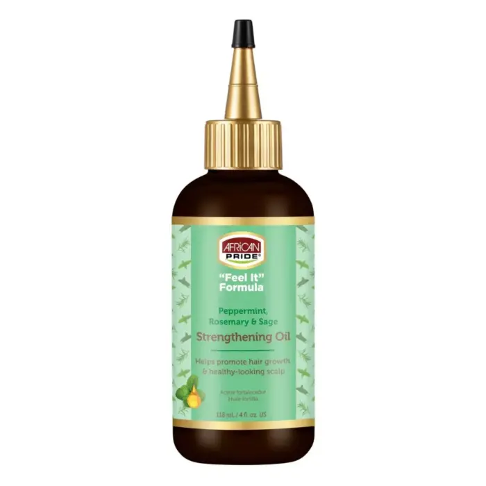 African Pride Feel It Formula Strengthening Oil Hair Treatment 118ml